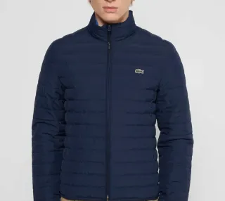 Plumífero Lacoste Hombre Azul Nuevo