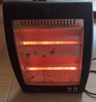 Calefactor halógeno bajo consumo