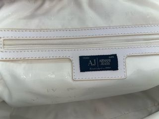 Bolso y Cartera Armani Jeans Azul/Blanco