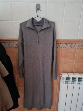 Vestido largo Sfera gris