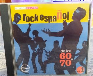 CD  ROCK  ESPAÑOL 60-70 -  LOS HURACANES  Y  OTROS