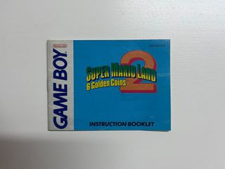 Super Mario Land 2 6 Golden Coins Game Boy