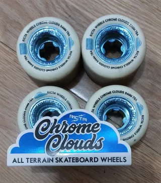 Ruedas Skate Ricta Chrome Clouds 54mm 78A