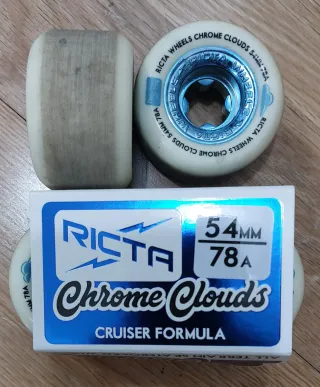 Ruedas Skate Ricta Chrome Clouds 54mm 78A