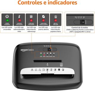 ✨ - Amazon Basics Trituradora de microcorte 8 hoja