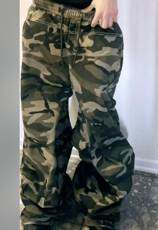 Pantalones cargo camuflaje