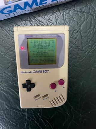 Nintendo Game Boy + Tetris