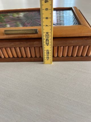 Scatola portagioie antica in legno