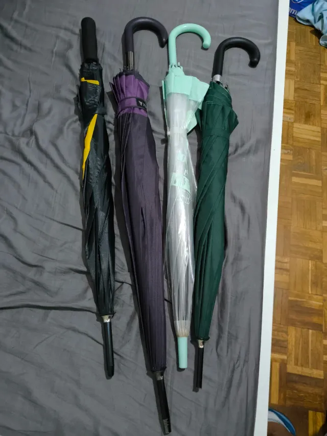 Lote de 4 sombrillas