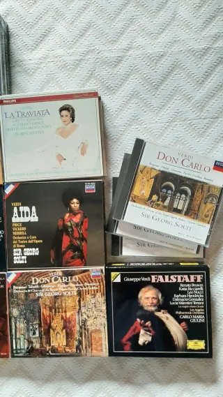 Verdi. Operas con libreto