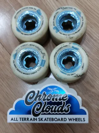 Ruedas Skate Ricta Chrome Clouds 54mm 78A
