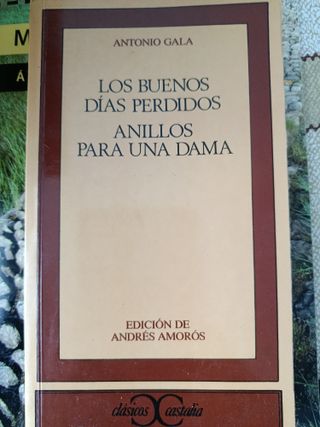Los buenos días perdidos
Anillos para una dama