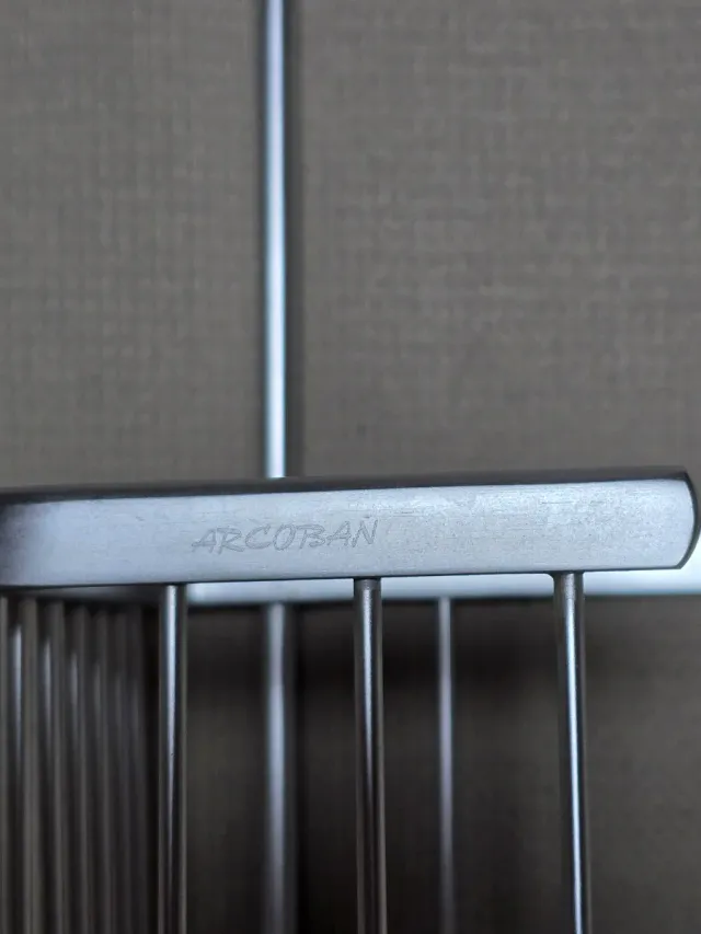 Colgador Ducha Metal Plateado