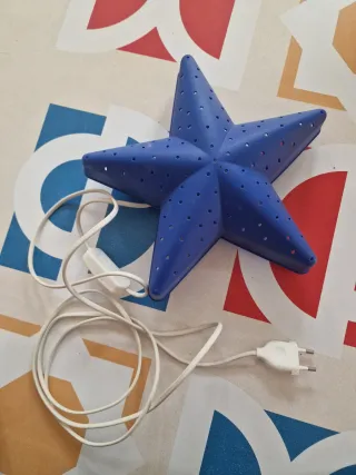 Lámpara Estrella Azul