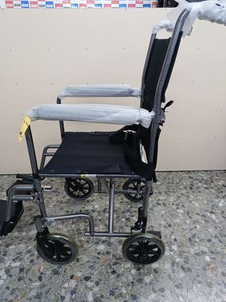 ✅ Silla de Ruedas Plegable 38cm PEPE Mobility