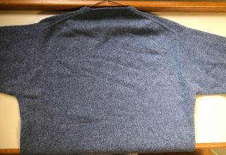 Maglione Slam 100% Lana Blu Taglia L