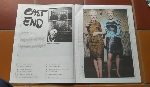 Folleto-guía exposición David Bailey