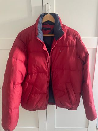 Plumífero Tommy Hilfiger Rojo