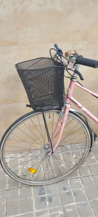 Bicicleta BH Gacela Color Rosa Palo