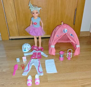 Nancy Muñeca con Tienda y Accesorios