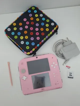 Nintendo 2DS Pink con accessori