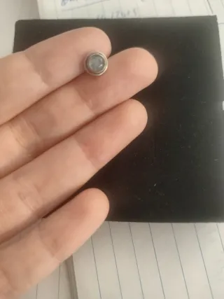 Pendientes Plata y Piedra Luna