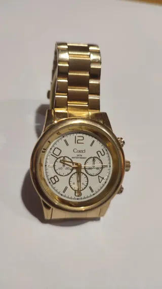 Reloj Cueci Dorado Mujer