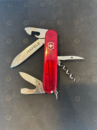 Navaja Victorinox Spartan Rojo translúcido