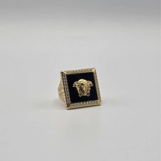 Anillo Estilo Versace Oro 18k 