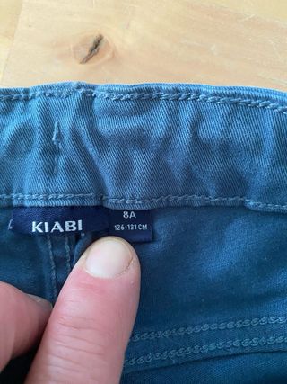 Pantaloni bimbo Kiabi blu