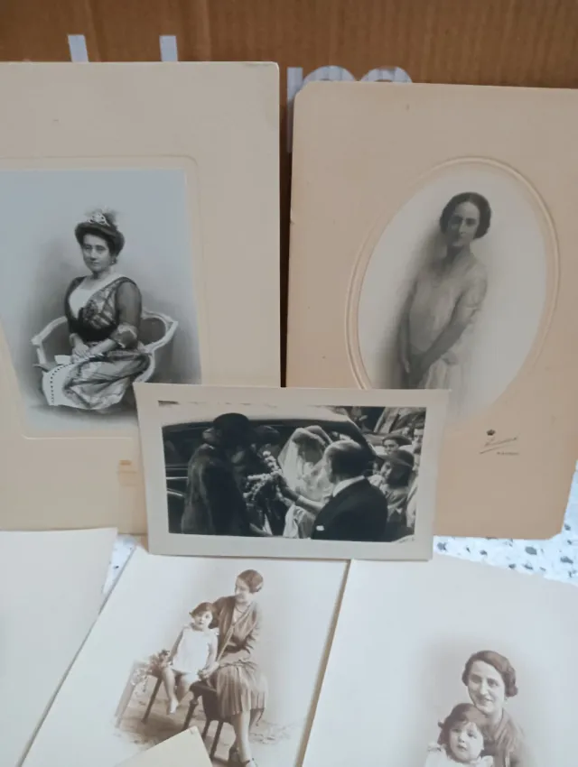 Lote 19 fotos antiguas