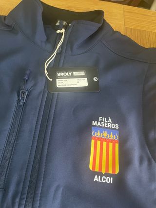 Chaleco Roly Maseros Alcoi Talla M Azul Marino