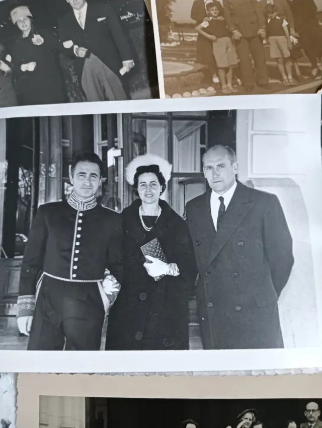 Lote de 6 fotos antiguas militares