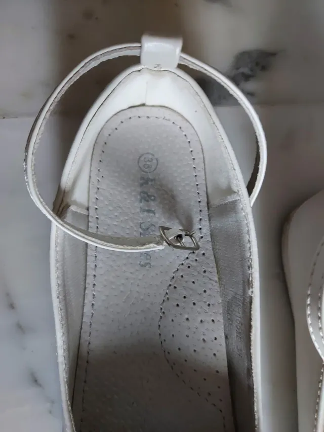 Ballerine bambina bianche