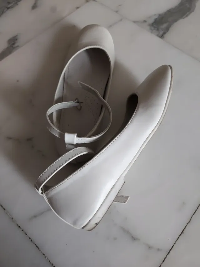 Ballerine bambina bianche