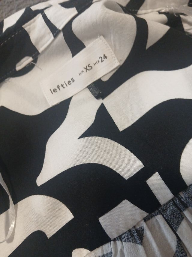 Camisa Lefties Mujer Estampado Abstracto