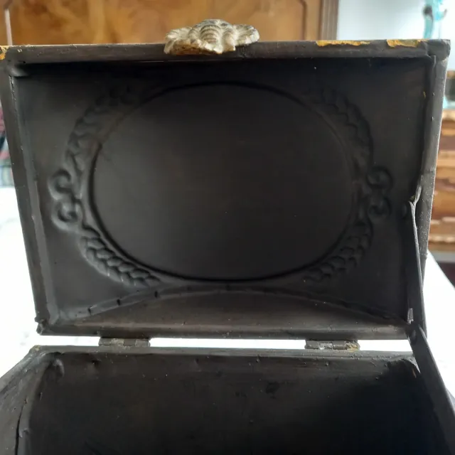 Bonito joyero vintage con girasol