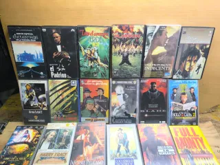 Lote de Películas VHS