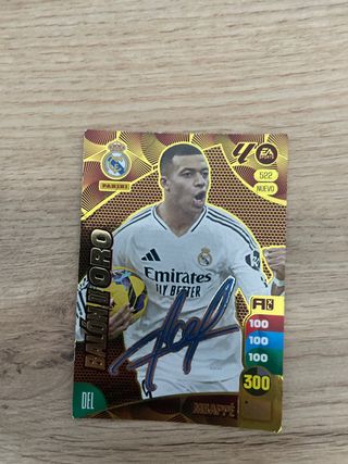 Carta Adrenalyn XL 24/25 Mbappé Balón de Oro
