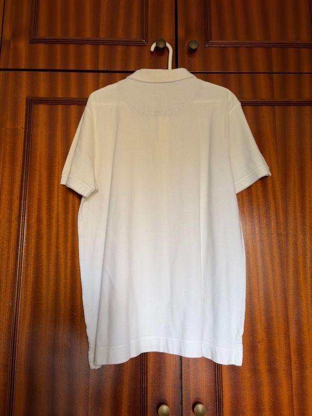 Polo Pull&Bear Branco Tamanho L