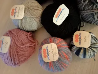 Lotti 10 di filati Adriafil