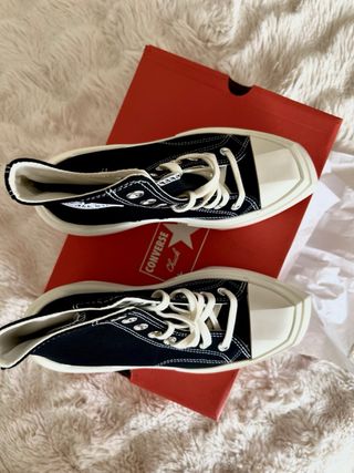 Converse Chuck 70 Deluxe Wedge Negro/Blanco