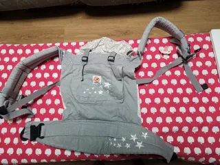 Mochila Portabebés Ergobaby Gris Estrellas