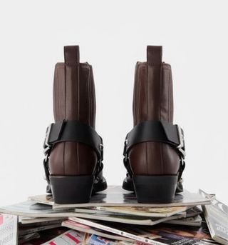 Stivali cowboy del marchio Ganni