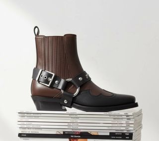 Stivali cowboy del marchio Ganni