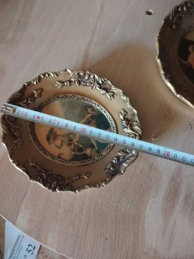 Platos decorativos antiguos