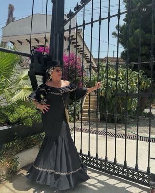 Vestido de Flamenca Negro