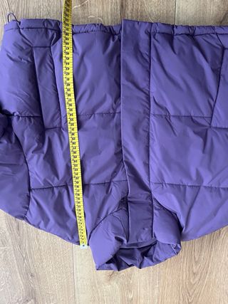 Plumas Morado Oysho Talla M