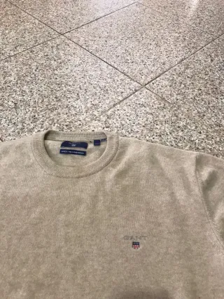 Maglione lana Gant uomo beige