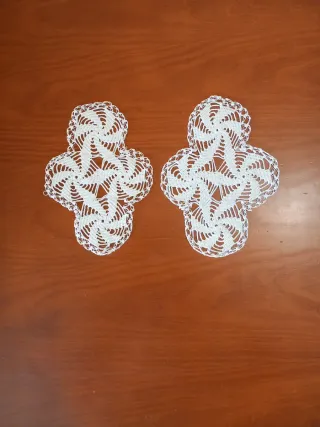 2 tappeti vintage in cotone